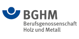 Logo: Berufsgenossenschaft Holz und Metall